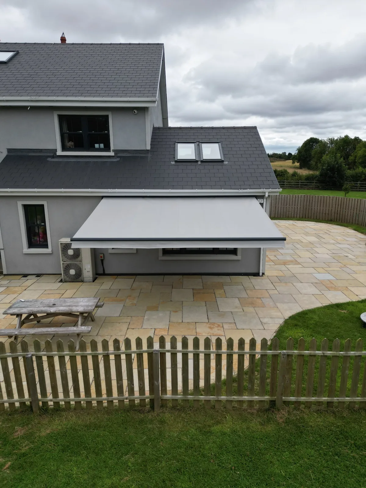 Semi Cassette awning example